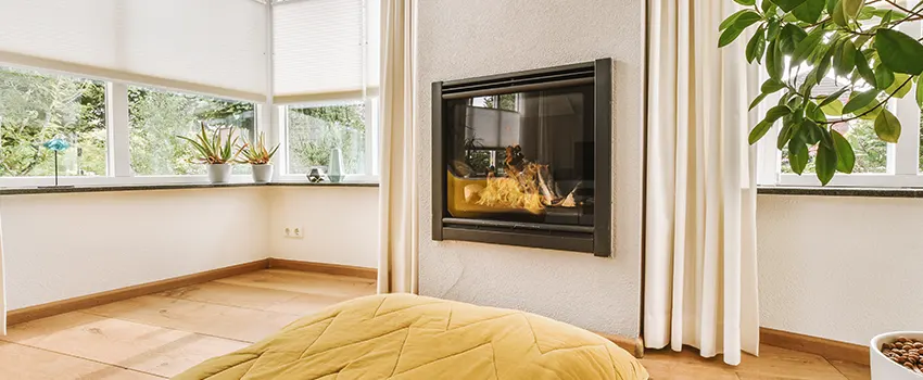 Residential Fireplace Ceramic Glass Installation in Wilmette, IL