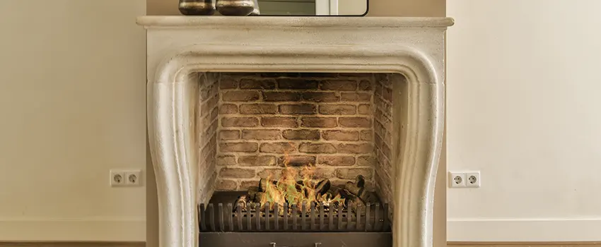 Vintage-style Fireplace Redesign in Wilmette, Illinois