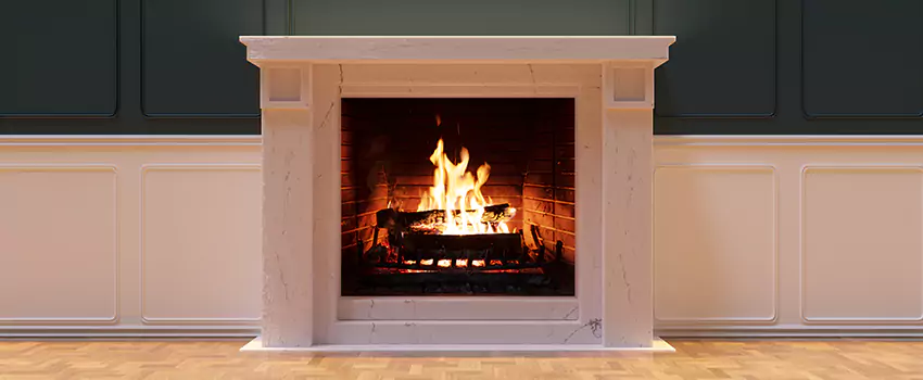 Open Flame Wood-Burning Fireplace Installation Services in Wilmette, Illinois
