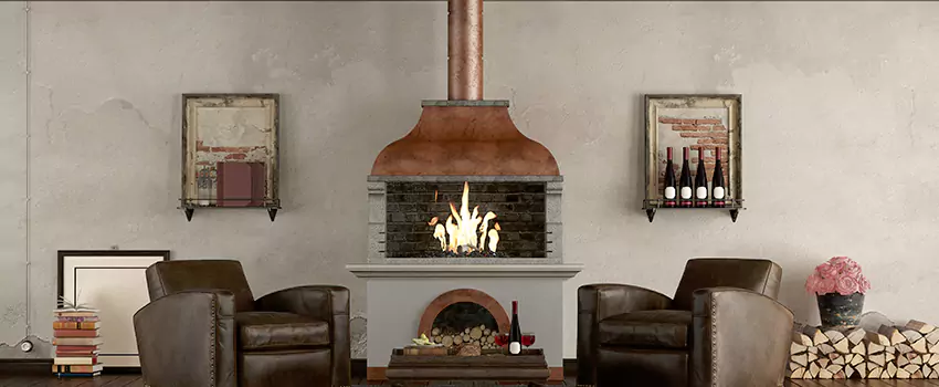 Thelin Hearth Products Providence Pellet Insert Fireplace Installation in Wilmette, IL