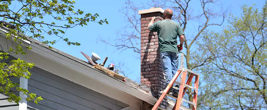 Vinyl and PVC Chimney Flashing Installation in Wilmette, IL