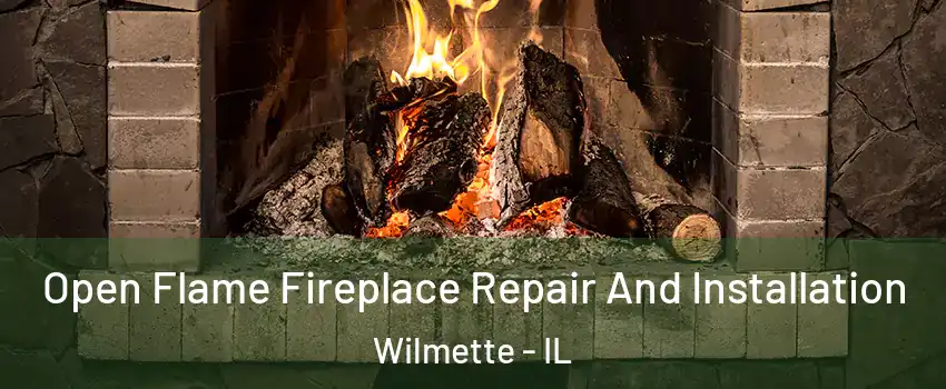  Open Flame Fireplace Repair And Installation Wilmette - IL